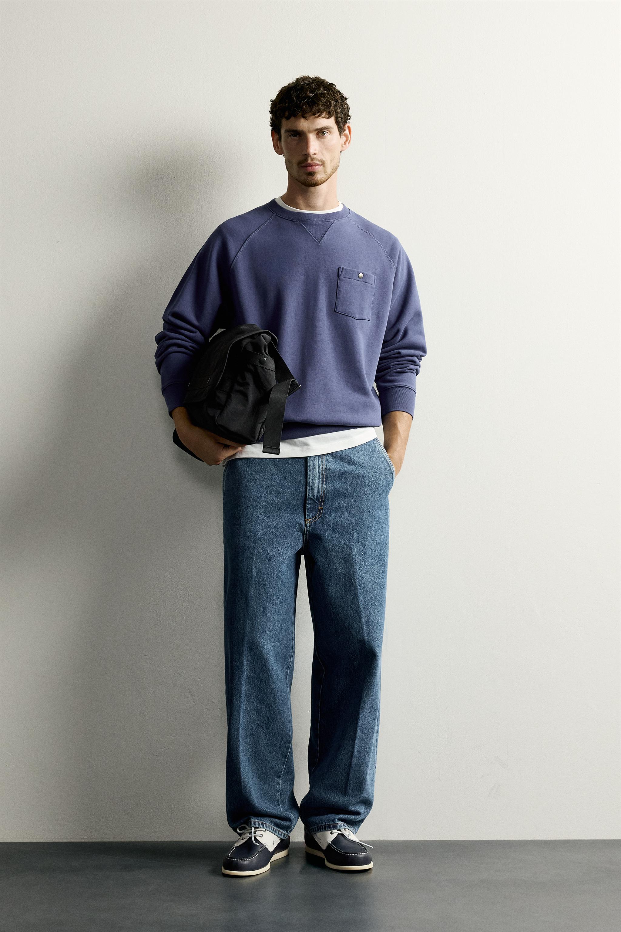 SWEAT CREWNECK AVEC POCHE